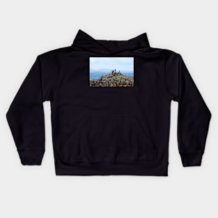 Among the cairns: Neist Point, Isle of Skye, Scotland Kids Hoodie